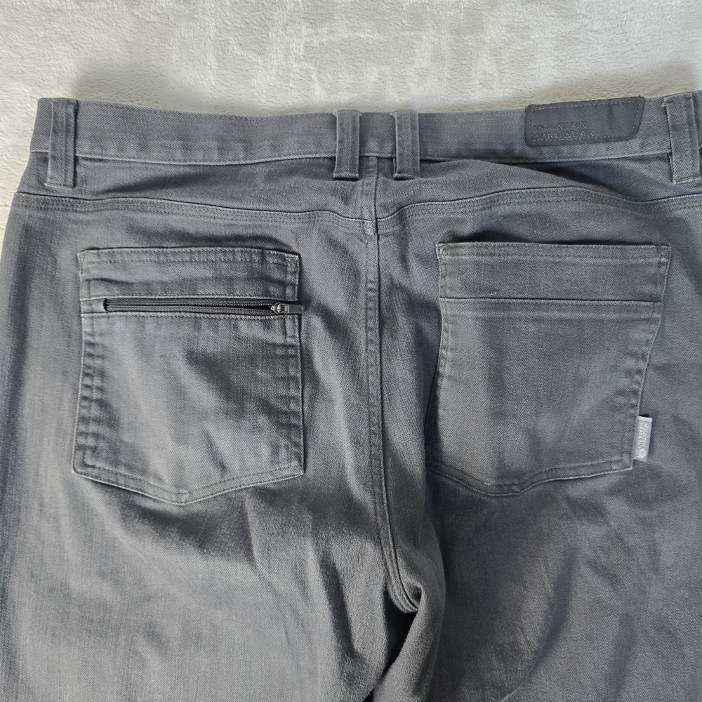 Mountain Hardware Jeans Men's 36x32 Grey Straight Leg Levis Jeans Mens 36x30 - Picture 4 of 12